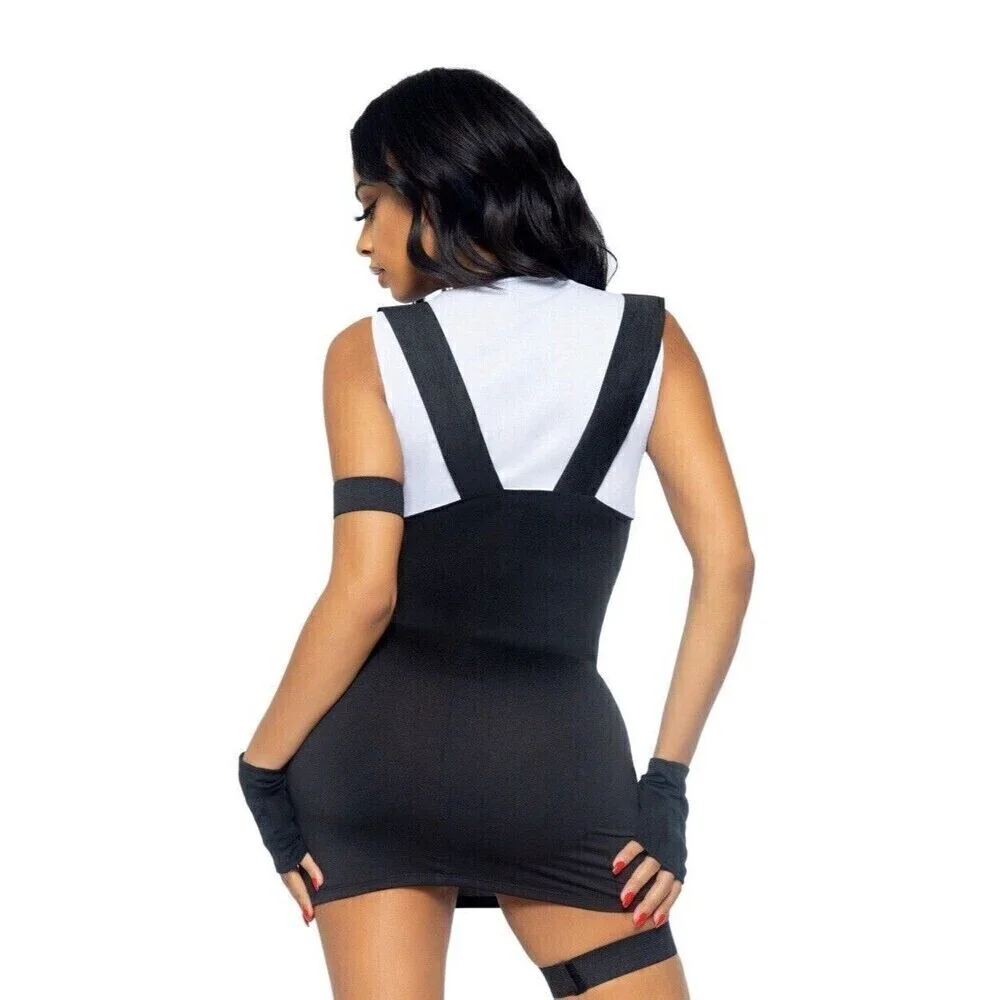 Spirit Halloween Women's Halloween Costume SWAT Officer, S/M, New Without Tag - Picture 3 of 10